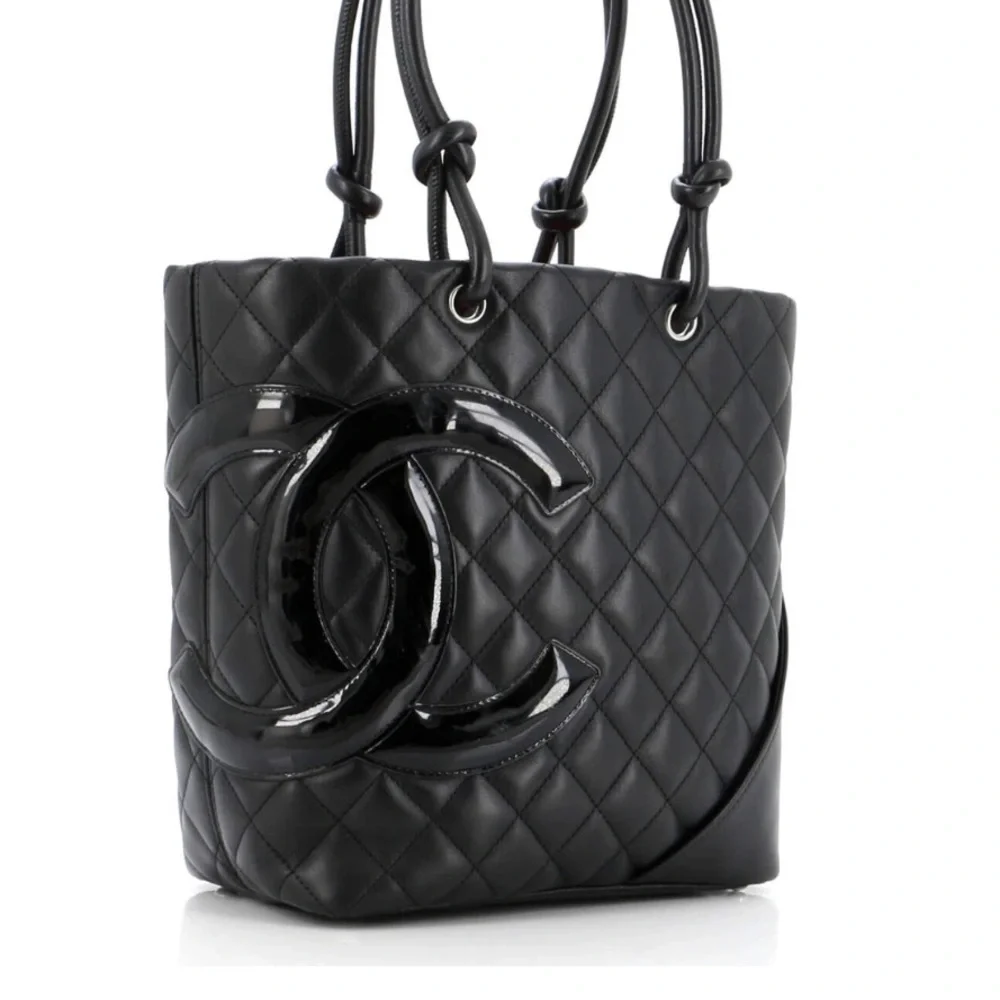 CHANEL CAMBON TOTE CALFSKIN LEATHER